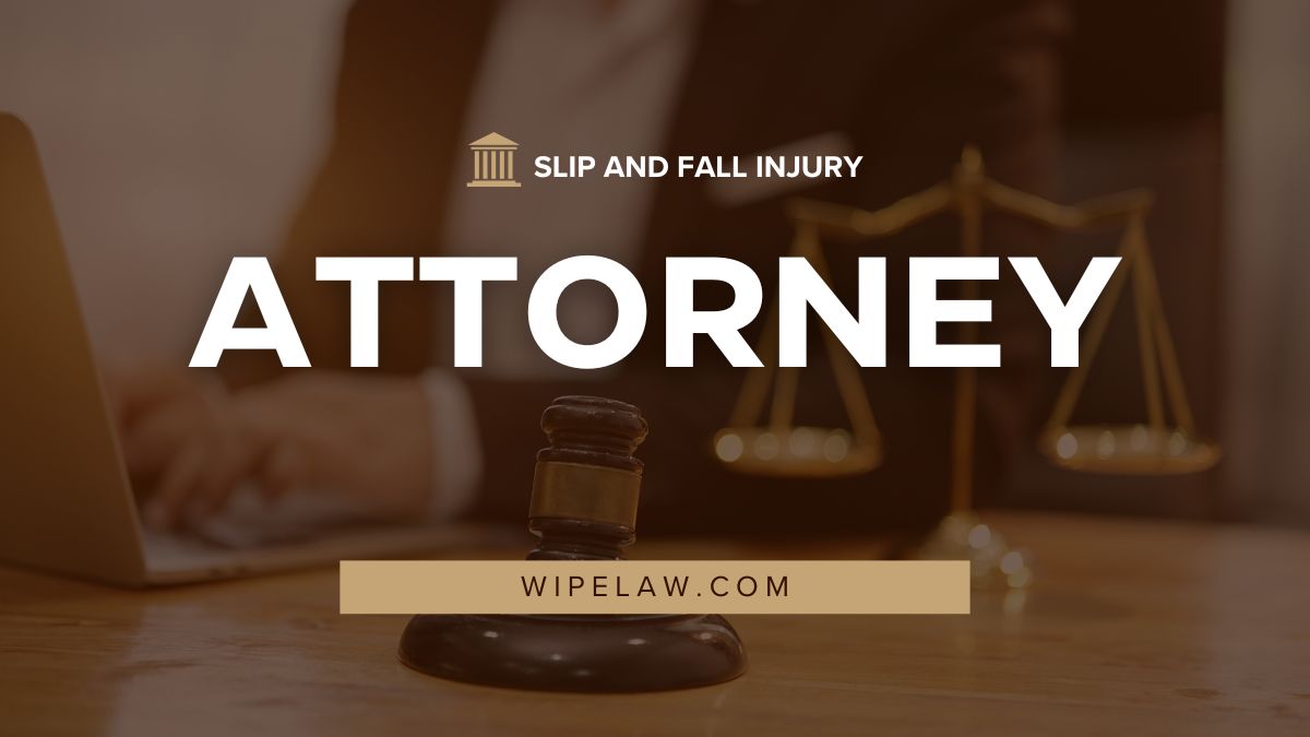 Why You Need Expert Slip and Fall Injury Attorney